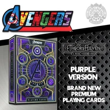 AVENGERS THE INFINITY SAGA THEORY 11 PLAYING CARDS DECK MARVEL MAGIC TRICKS NEW