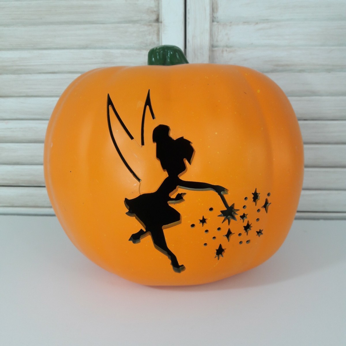 Disney TinkerBell Blow Mold Pumpkin Lighted Hard Plastic Orange Halloween 9in | eBay disney-tinkerbell-blow-mold-pumpkin-lighted-hard-plastic-orange-halloween-9in-ebay