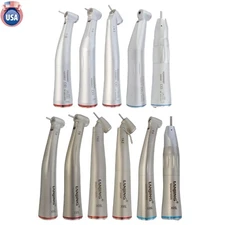 COXO Dental LED 1:1 1:5 Contra Angle Electric Handpiece Increasing NSK Ti-Max Z