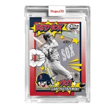 2021 Topps: Project 70 Card #201 - Carl Yastrzemski 1990 by Sket One - Brand New