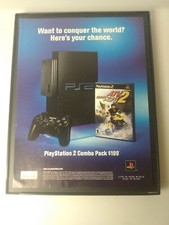 2002 Playstation 2 Combo Pack $199 Framed Vintage Print Ad Magazine Page PS2 New