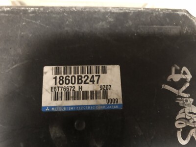 10 Mitsubishi Outlander 2.4L Computer Brain Engine Control