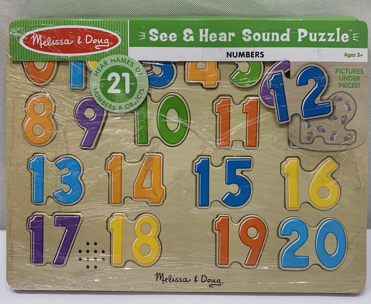 21 Piece Sound Puzzle - Numbers Sound