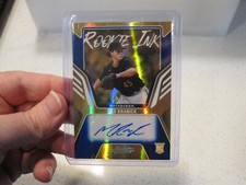 2022 Absolute Baseball Max Kranick Rookie Ink #RKI-MK Spectrum Blue 60/75