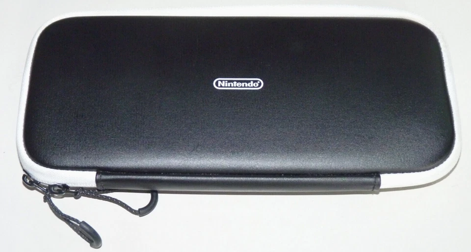 ORIGINAL NINTENDO SWITCH TASCHE Case schwarz Lite Schutztasche Schutz Hülle weiß - Bild 1 von 1