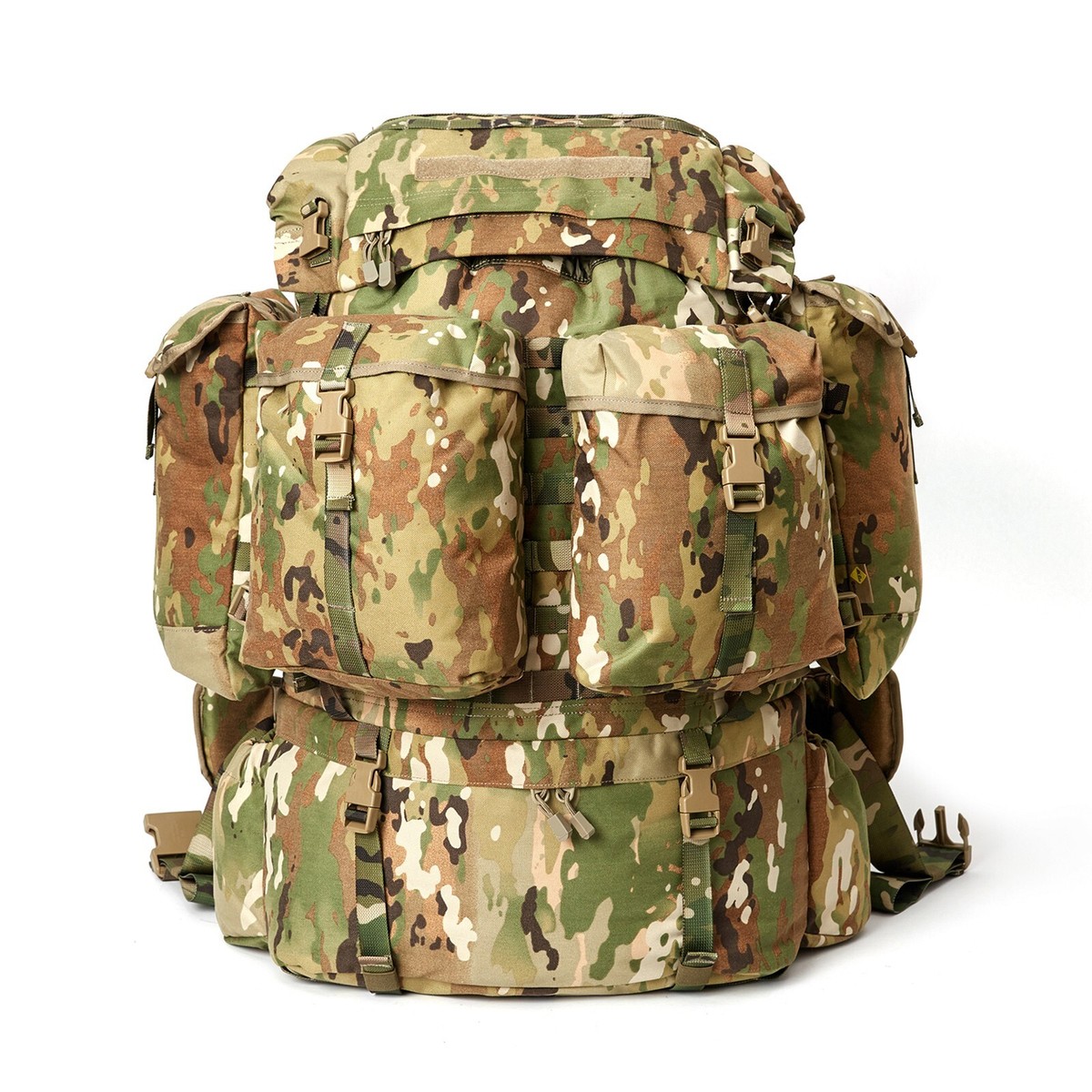 FILBE Main Pack OCP Camo 80L Tactical Rucksack Modular MOLLE Frame