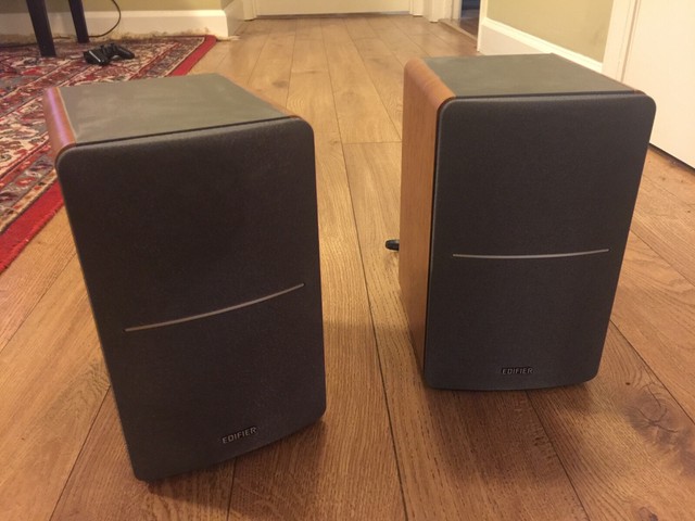 Edifier R1280DB 42W Bluetooth Bookshelf Speakers - Wood for sale online