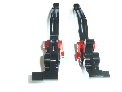 KAWASAKI ZX11 1990-2001 LONG BLACK BRAKE AND CLUTCH LEVER ROAD