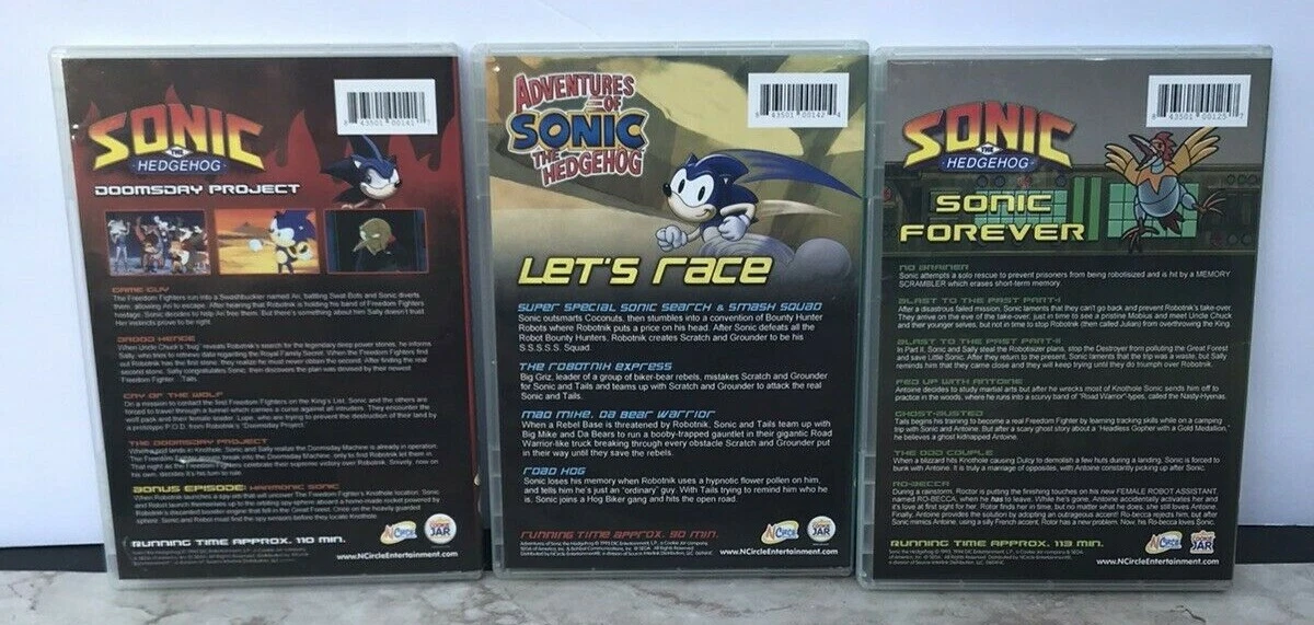 3x Vtg Sonic the Hedgehog PC CD-Rom Games 1996-97 Sonic 3, Sonic