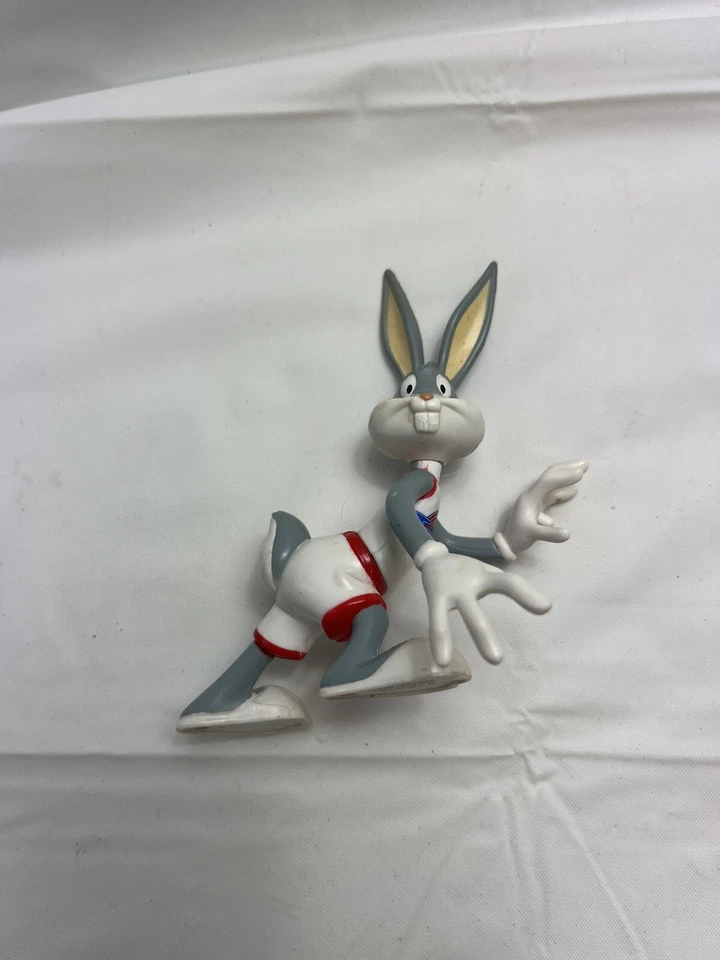 Vtg 1996 Bugs Bunny Space Jam Looney Tunes Playmates Toys Vintage Action Figure - Image 2 of 4