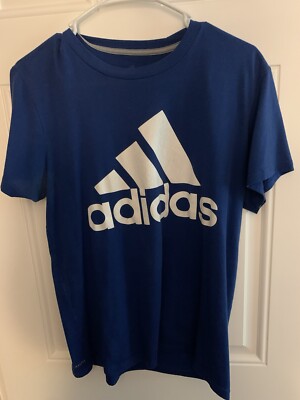 Adidas Mens Go To Performance Tee Mens Royal Blue Size Small