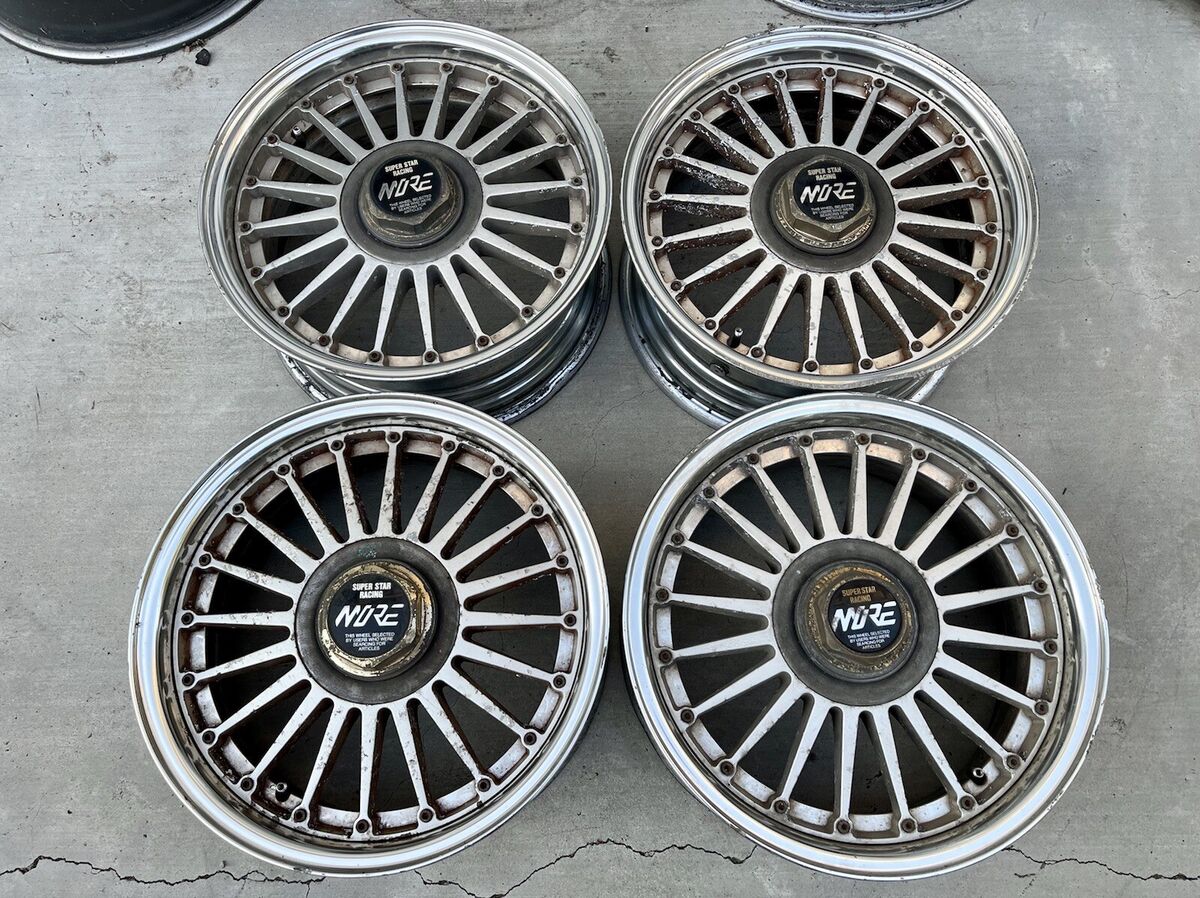 rare jdm Super star More fin 15x6.5 +24 4x114 dc2 crx rare jdm Super star More fin 15x6.5 +24 4x114 dc2 crx