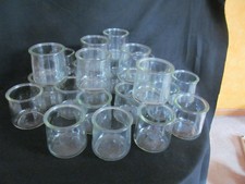 Lot of 5 OUI Clear Yogurt Jars Clean, No Labels
