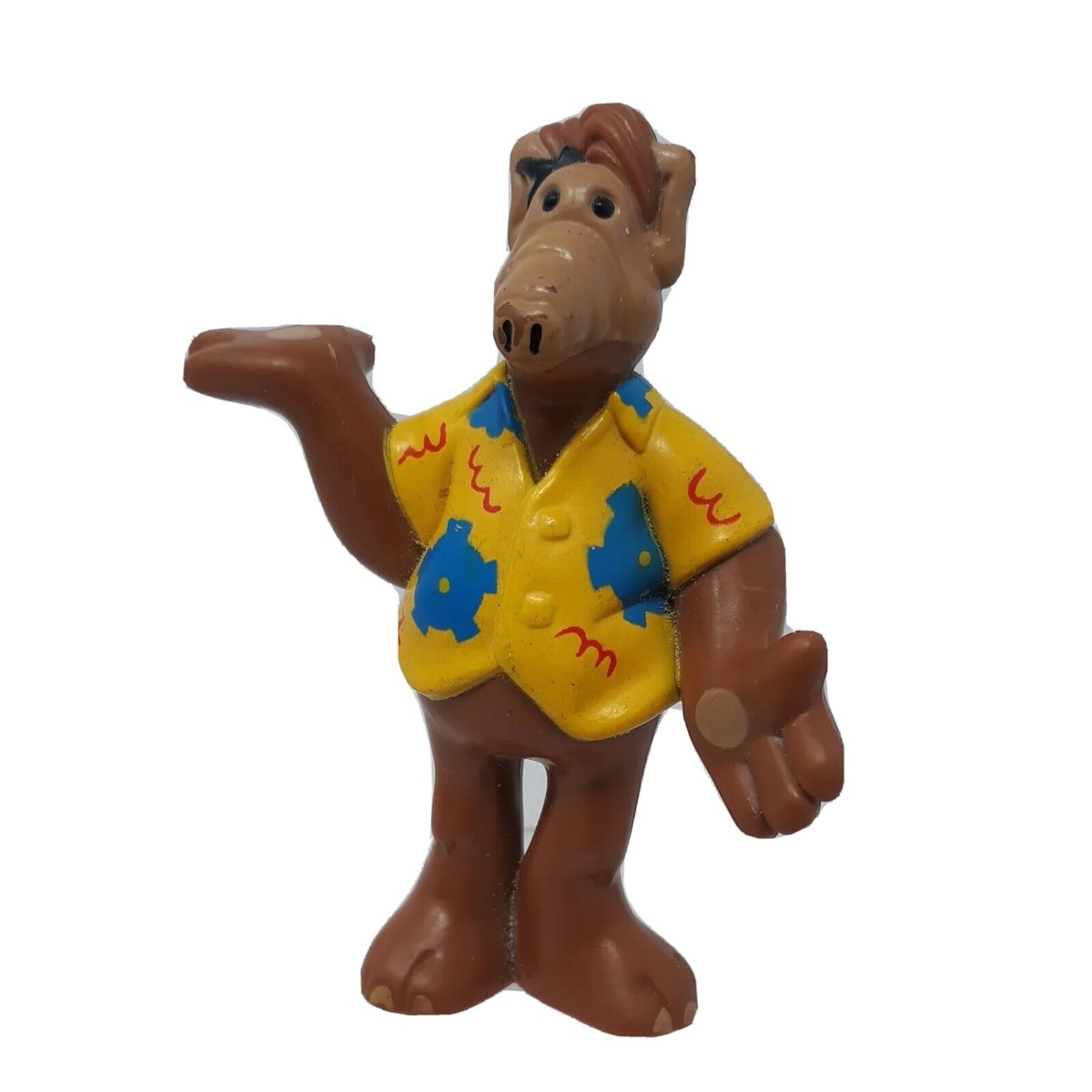 アルフ alf 1987 所ジョージ カリフォルニアレーズン マクドナルド 1987 Coleco Alien Productions ALF 3.75” Figure - Alf the Animated