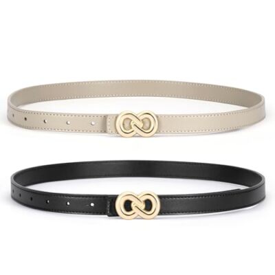 Trendy Belts Belts For Women Pack Skinny Leather Belt Trendy Thin