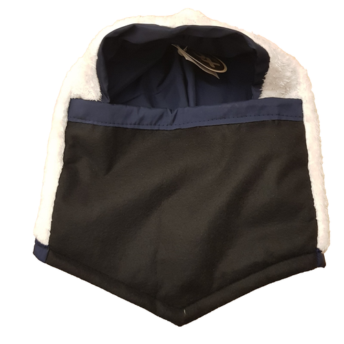 Balaclava Waterproof Nylon Fleece Lined Winter Hat Hood Cap Face Mask Ski Beanie - Foto 15 di 24
