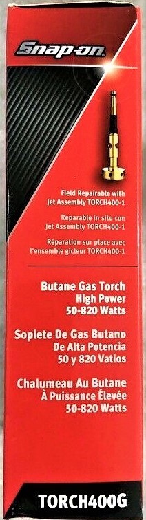 Snap-on Green Butane Gas Torch TORCH400G for sale online | eBay