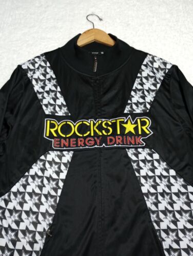 Rockstar Energy Drink Jacke mit durchgehendem Reißverschluss Herren Größe L EUC - Bild 1 von 14