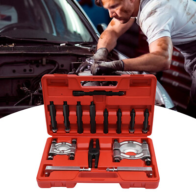 14 Tlg Bearing Puller Set Wheel Hub Removal Tool Ball Joint Press Kit Werkstatt