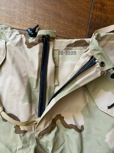 US ARMY DESERT CAMOUFLAGE TROUSERS EXTENDED COLD WEATHER- Medium Regular - Picture 6 of 10