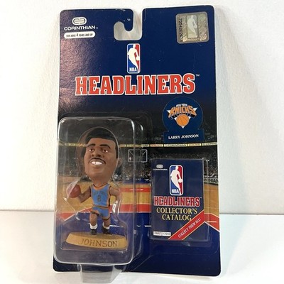 1996 Corinthian Headliners Larry Johnson, New York Knicks 3  Figure