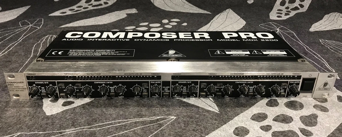 美品 / BEHRINGER Composer Pro MDX 2200 Used Behringer MDX2200 COMPOSER PRO Compressor | Guitar Center