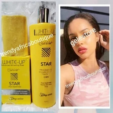 STAR White-Up  Lightening  BODY Milk & Soap. 💯 Satisfaction 