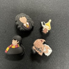 Croc Jibbitz Silicon  lot of 4 - Harry Potter - 1165