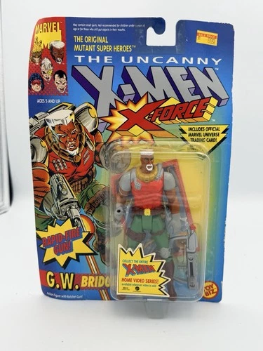 ToyBiz Marvel X-Men X-Force GW Bridge 1992 5" Vintage Action Figure New