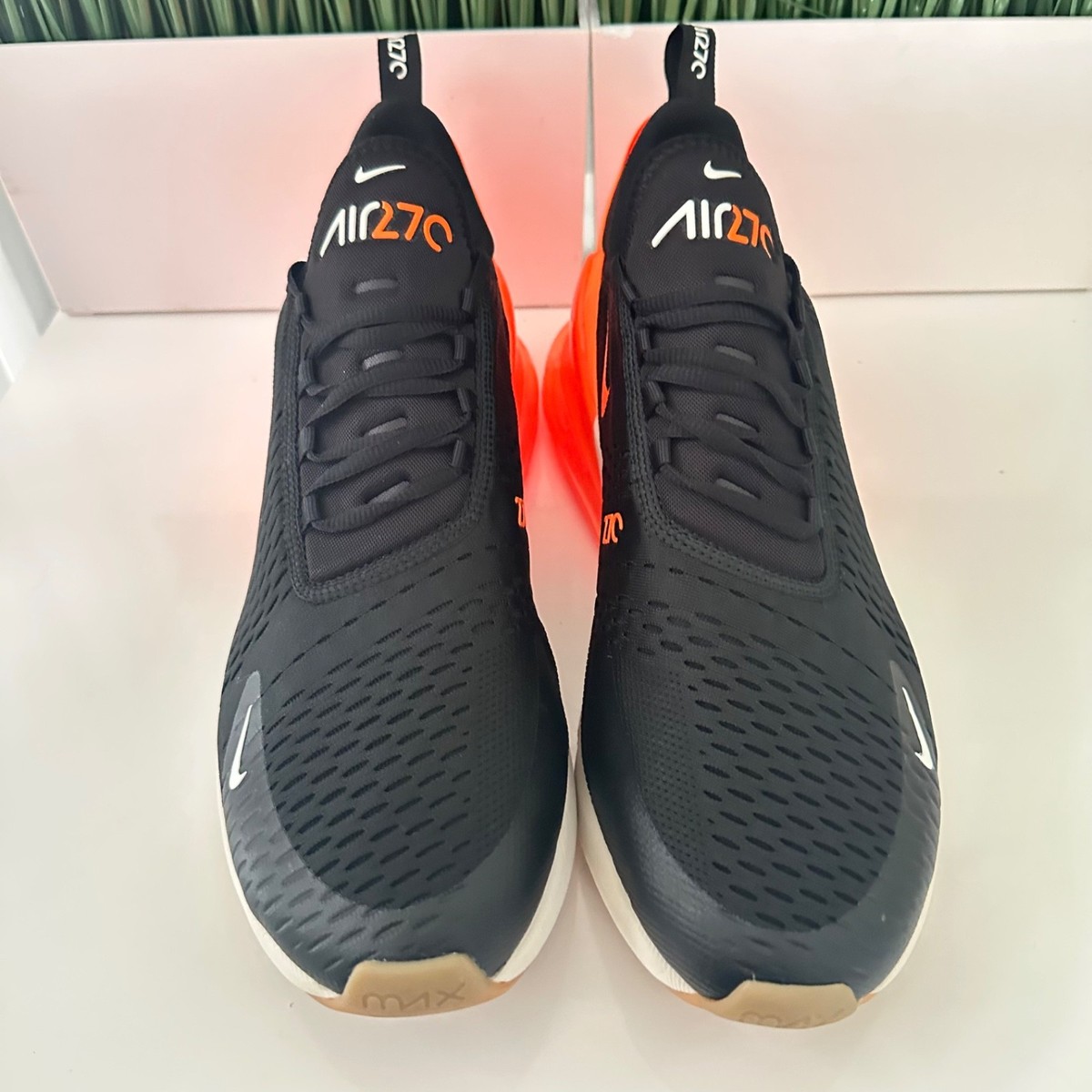 Nike Air Max 270 Black Total Orange Men’s Size 9.5 AH8050-030 Nike Air Max 270  main image 4