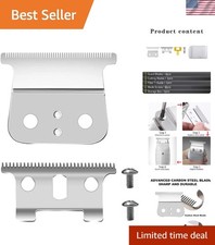 Versatile T Clipper Blades - Ideal for Barbers, Heat Resistant Easy to Install