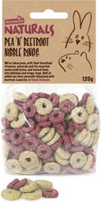 Rosewood Naturals Pea 'n' Beetroot Nibble Rings Treats for 120 g (Pack of 1)