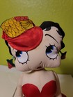 Vintage 1983 Betty Boop Plush Doll W/stand Rare HTF Carmen Miranda Fruit — photo 2