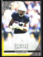 2016 Leaf Draft #57 Kyle Carter Gold