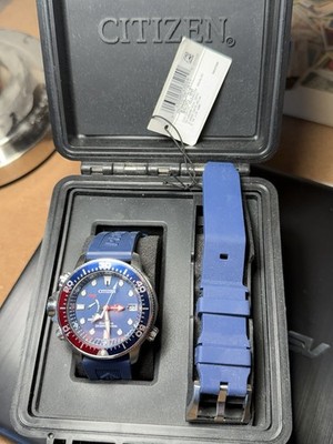 Men's Citizen Promaster Aqualand Mens Blue Strap Watch   BN2038-01L