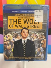 The Wolf Of Wall Street (Blu-ray + DVD + Digital Hd) NEW