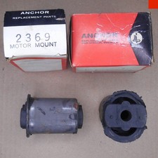 2 NOS Anchor 1973-1989 MOPAR motor mount inserts # 2369 EM2369 USA made