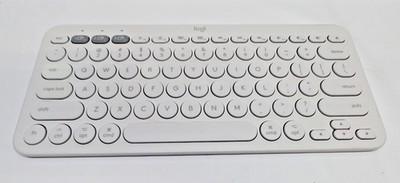 Logi Pebble 2 Keys K380s Multi Device Portable Keyboard Tested - White/Gray