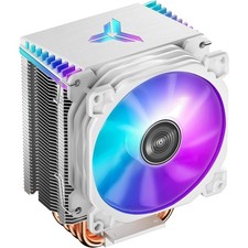CPU Cooler Air RGB 4 Heat-Pipes 92mm PWM Fan for AMD Intel LGA 1700 115X White