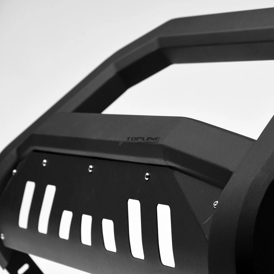 Topline For 2007-2021 Tundra/Sequoia AVT Bull Bar Bumper Grille Guard -Matte Blk Foto 3 de 4