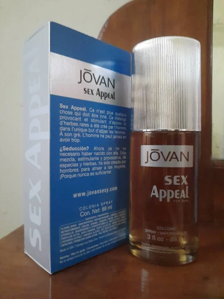 Jovan Sex Appeal Spray Leñoso Para Hombre, 88Ml Paquete De 2 Larga Duración Envío Gratis Foto 3 de 4