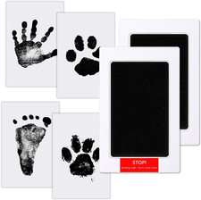 Set Impronte Bimbi,Impronta Mani E Piedi Neonati,Non Tossici Sicuri, Kit Impront