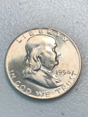 1954-D Franklin Half Dollar Full Bell Lines Nice Uncirculated SKU#35917