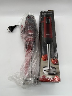 Silvercrest Stabmixer 600 Watt Rot Neuwertig OVP 