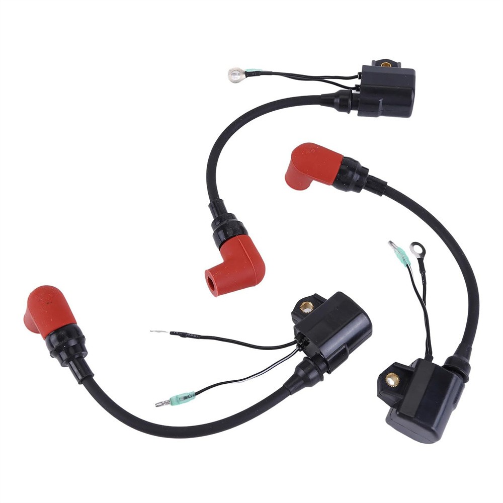 3Pcs Outboard Ignition Coil 697855700000 For Yamaha 2 Stroke 1992-2006 50HP-90HP
