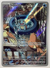 Pokemon Stellar Crown SQUIRTLE IR Squirtle 148/142