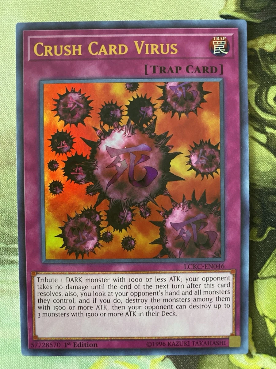 yugioh crush card virus errata Only Way To Play Pre-Errata Crush Card Virus! #yugioh #tcg