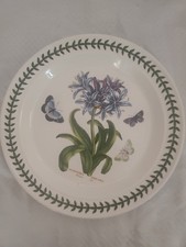 Portmeiron Botanic Design Susan Williams-Ellis 10.5" Dinner Plate African Lilly
