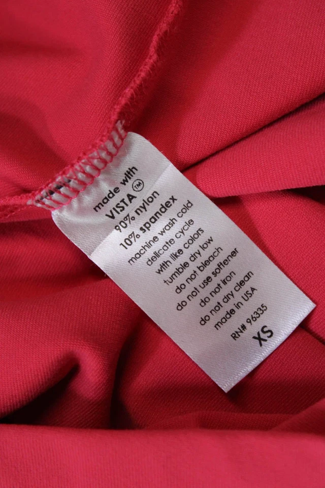 Женское эластичное прозрачное мини-платье Susana Monaco без рукавов розовое размер XS - Изображение 4 из 4