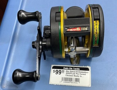 Abu Garcia Ambassadeur 4600PLUS Pre Owned Cleaned Ready to Fish | eBay